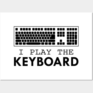 Coder - I play the keyboard Posters and Art